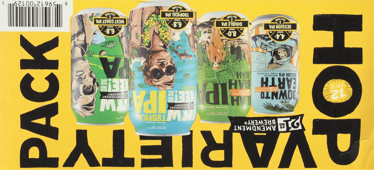 slide 4 of 9, 21St Amendment Brewery Beer, Hop, Variety Pack, 12 ct; 12 oz