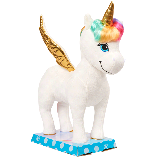 slide 1 of 2, Barbie Dreamtopia Rainbow Unicorn, 1 ct