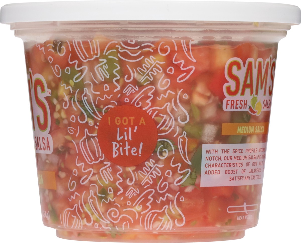 slide 3 of 13, Sam's Fresh Salsa Medium Salsa 16 oz, 16 oz