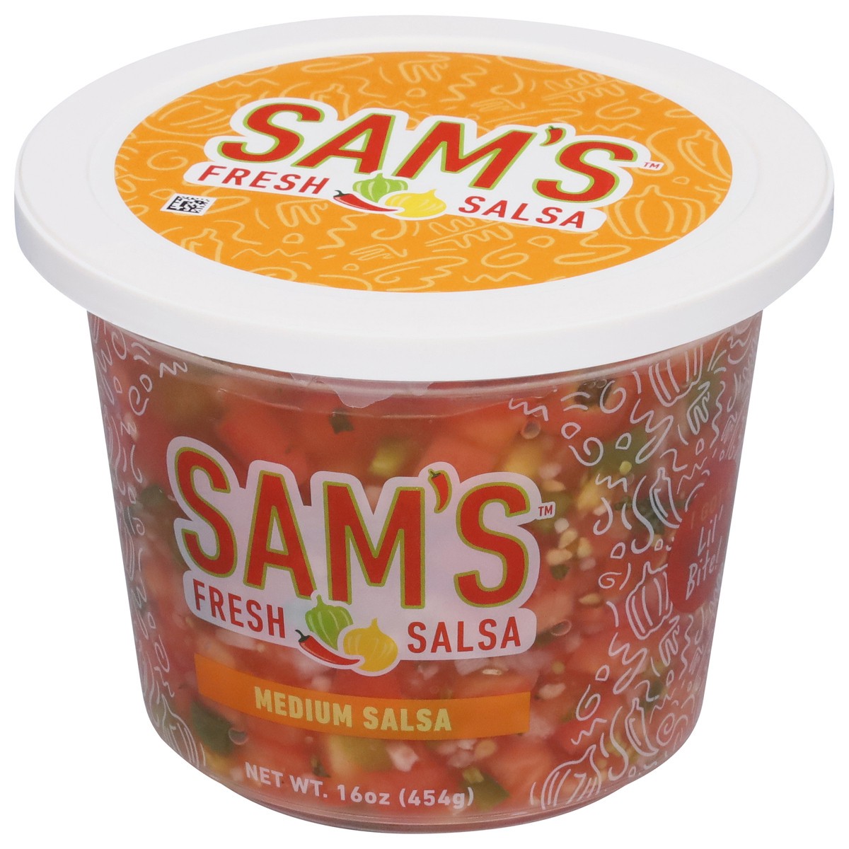 slide 10 of 13, Sam's Fresh Salsa Medium Salsa 16 oz, 16 oz