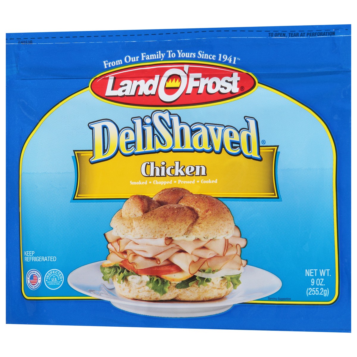 slide 3 of 9, Land O' Frost DeliShaved Chicken 9 oz, 9 oz