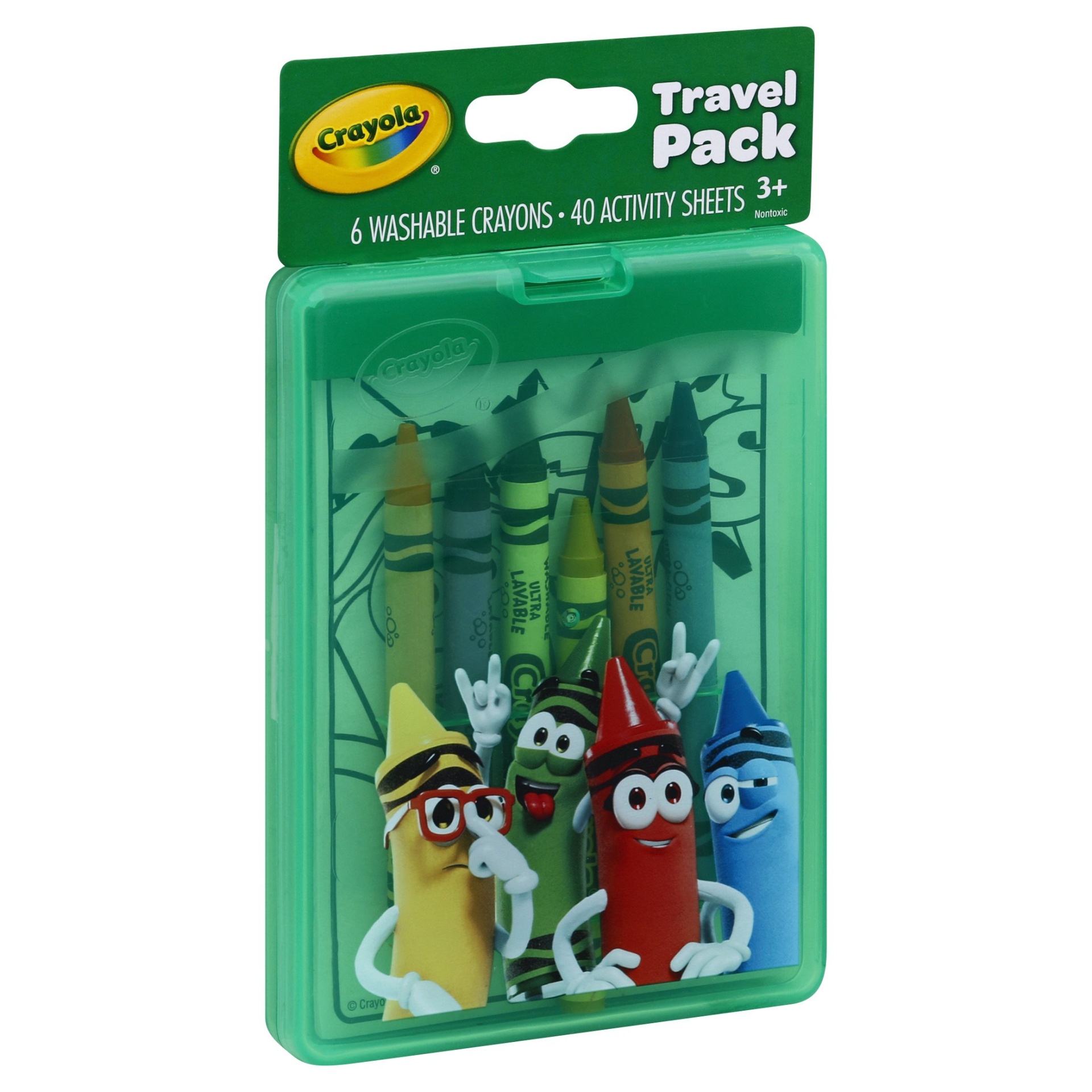 slide 1 of 1, Crayola Tip Characters Travel Pack, 6 ct