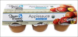 Seven Farms Applesauce - 6 ct