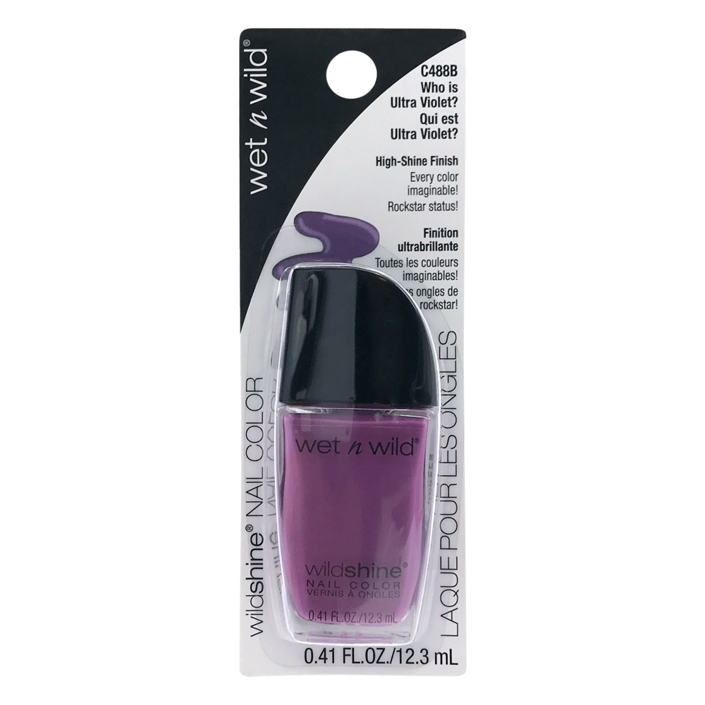 slide 1 of 1, wet n wild Nail Clear Ulta Violet, 1 ct