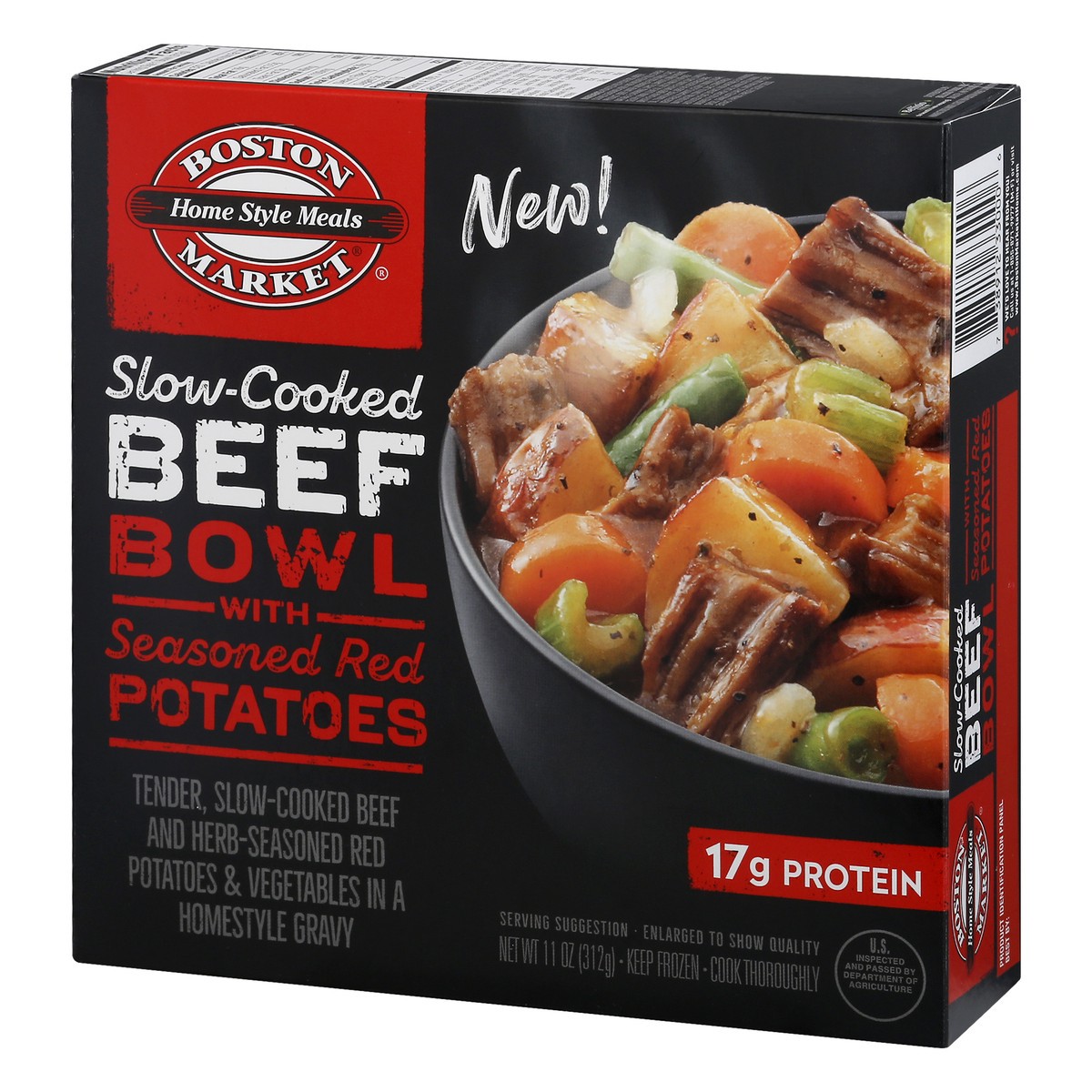 slide 3 of 11, Boston Market Slow Cooked Beef Bowl 11.0 Oz. (Frozen), 11 oz