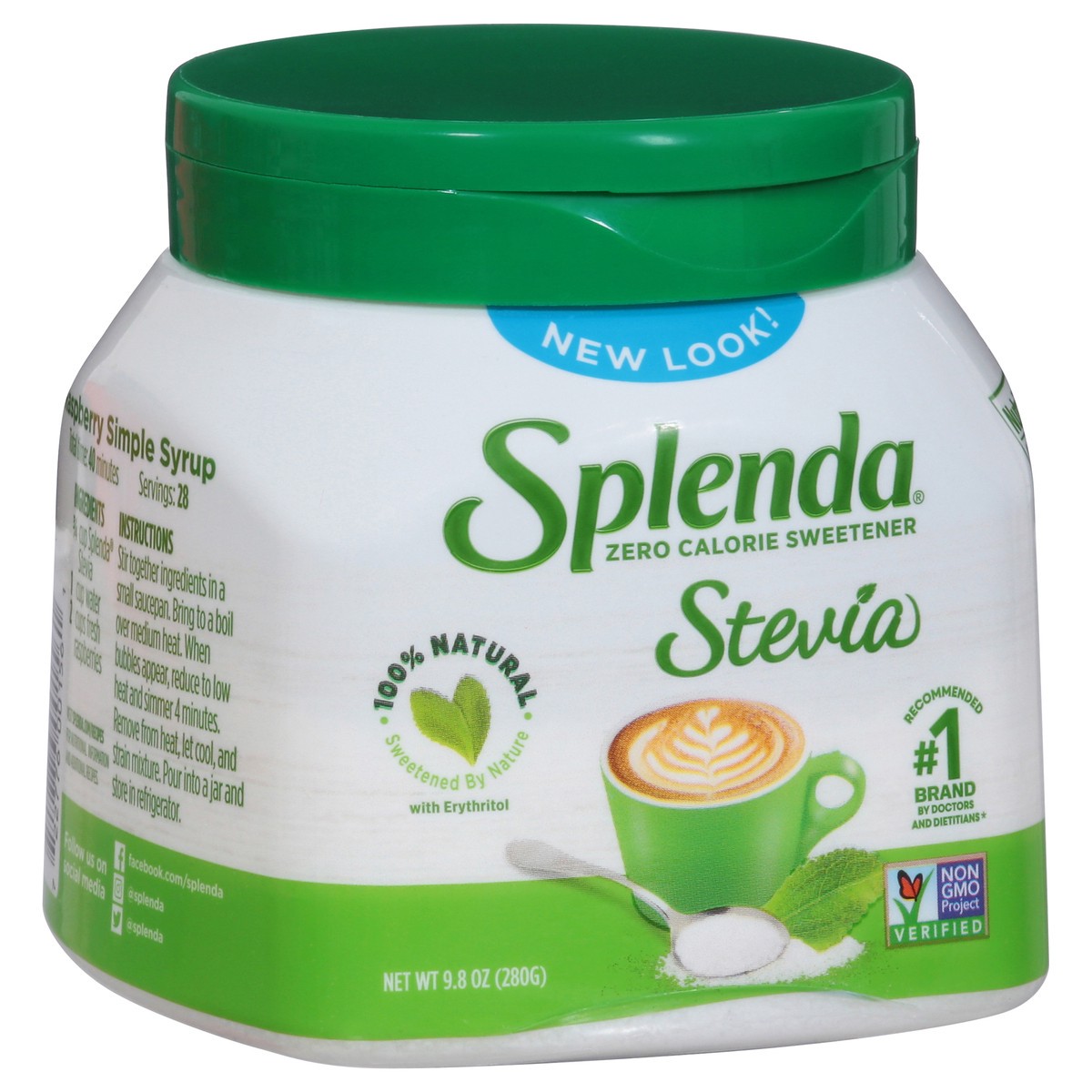 slide 9 of 9, Splenda Zero Calorie Stevia Sweetener 9.8 oz, 9.8 oz