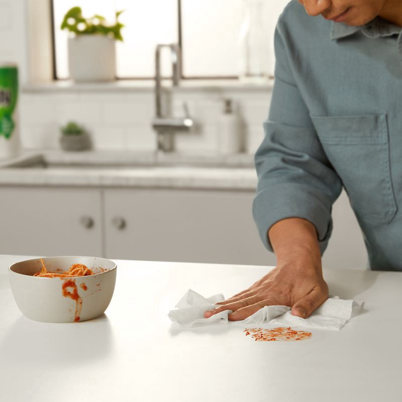 slide 10 of 17, Bounty Paper Towels Select-A-Size White, 6 Mega Rolls, 164 Sheets Per Roll, 6 ct