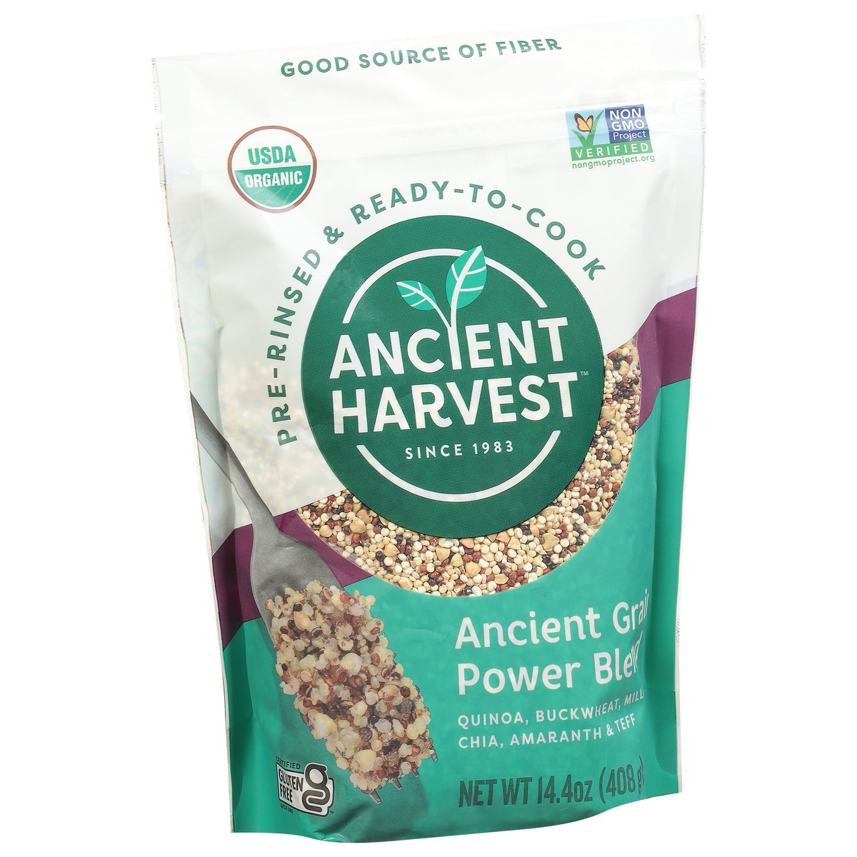 slide 6 of 9, Ancient Harvest Power Blends Ancient Grain - 14.4 oz, 14.4 oz