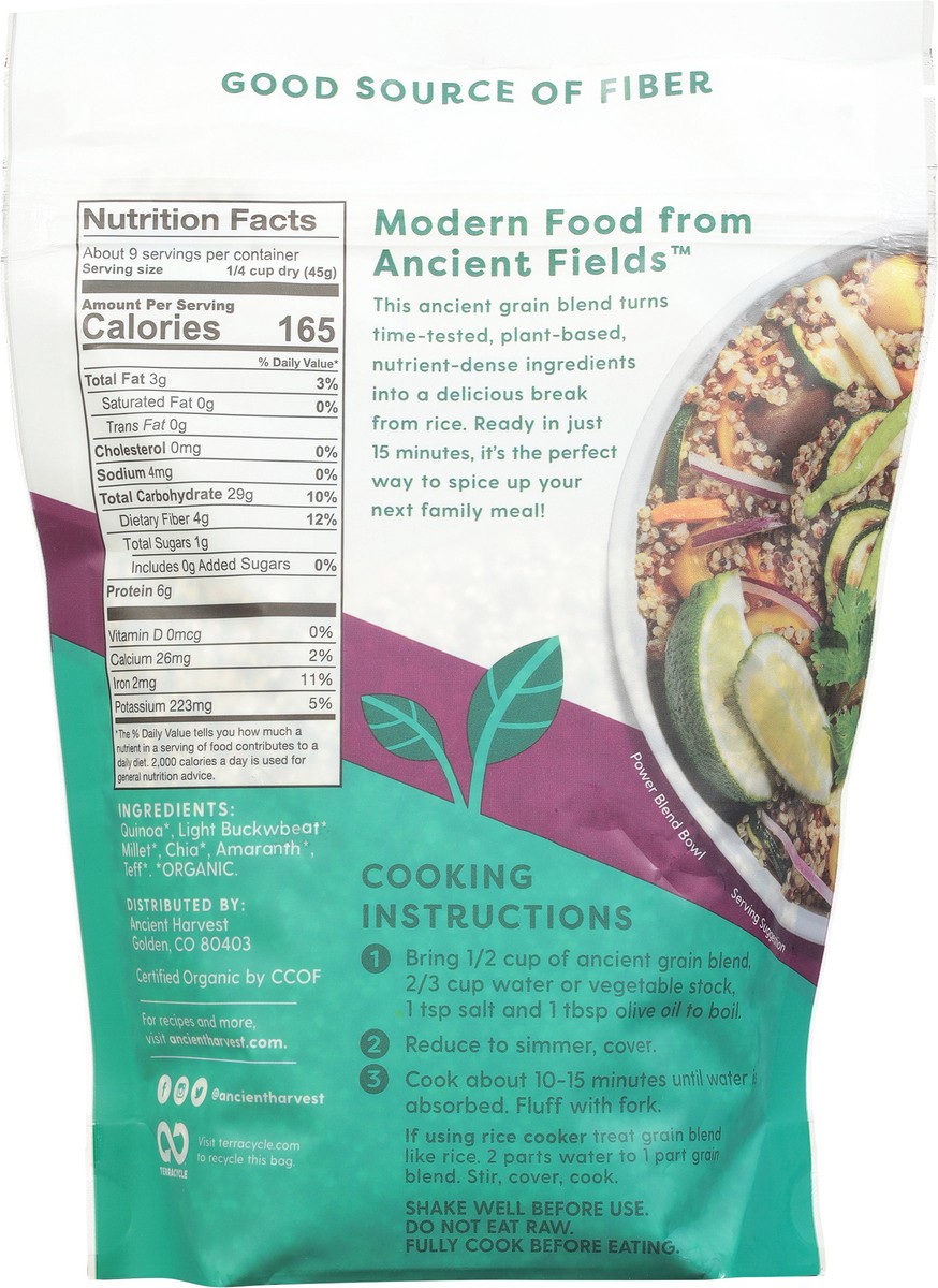 slide 5 of 9, Ancient Harvest Power Blends Ancient Grain - 14.4 oz, 14.4 oz