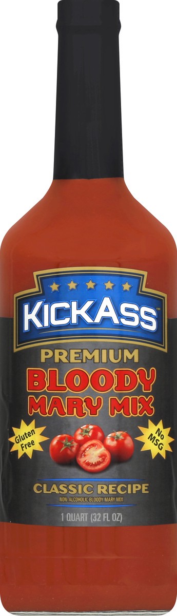 slide 1 of 2, KickAss Bloody Mary Mix - 32 oz, 32 fl oz