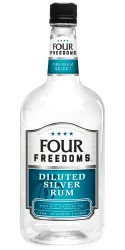 Four Freedoms Diluted Silver White Rum