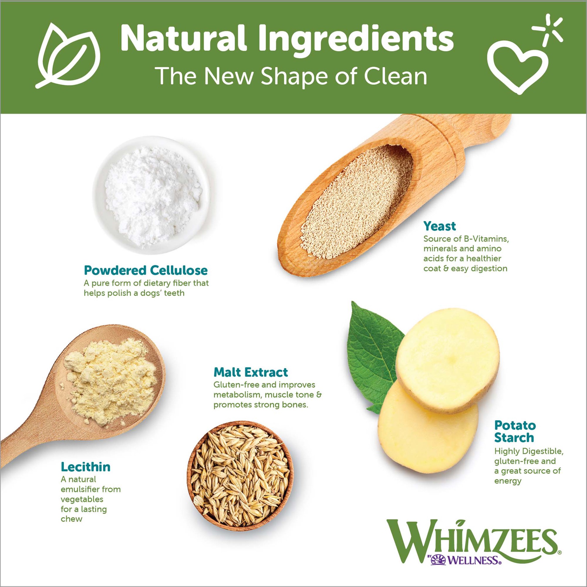 slide 2 of 5, WHIMZEES Wellness Hedgehog Dog Dental Treats, Natural Chews, Large Size, (6 Count), 1 ct