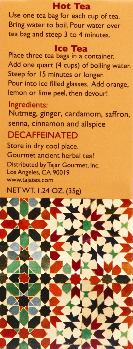 slide 3 of 4, Taja Tea Saffron Tea - 20 ct, 20 ct