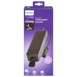Philips 150W DC to AC Mobility Elite Power Inverter, 1 Each