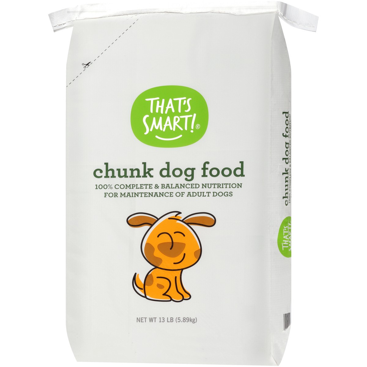 slide 4 of 13, That's Smart! 100% Complete & Balanced Nutrition For Maintenance Of Adult Dogs Chunk Dog Food, 13 lb