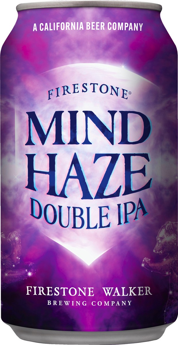 slide 4 of 4, Firestone Mind Haze Double IPA Beer 12 fl oz, 12 fl oz