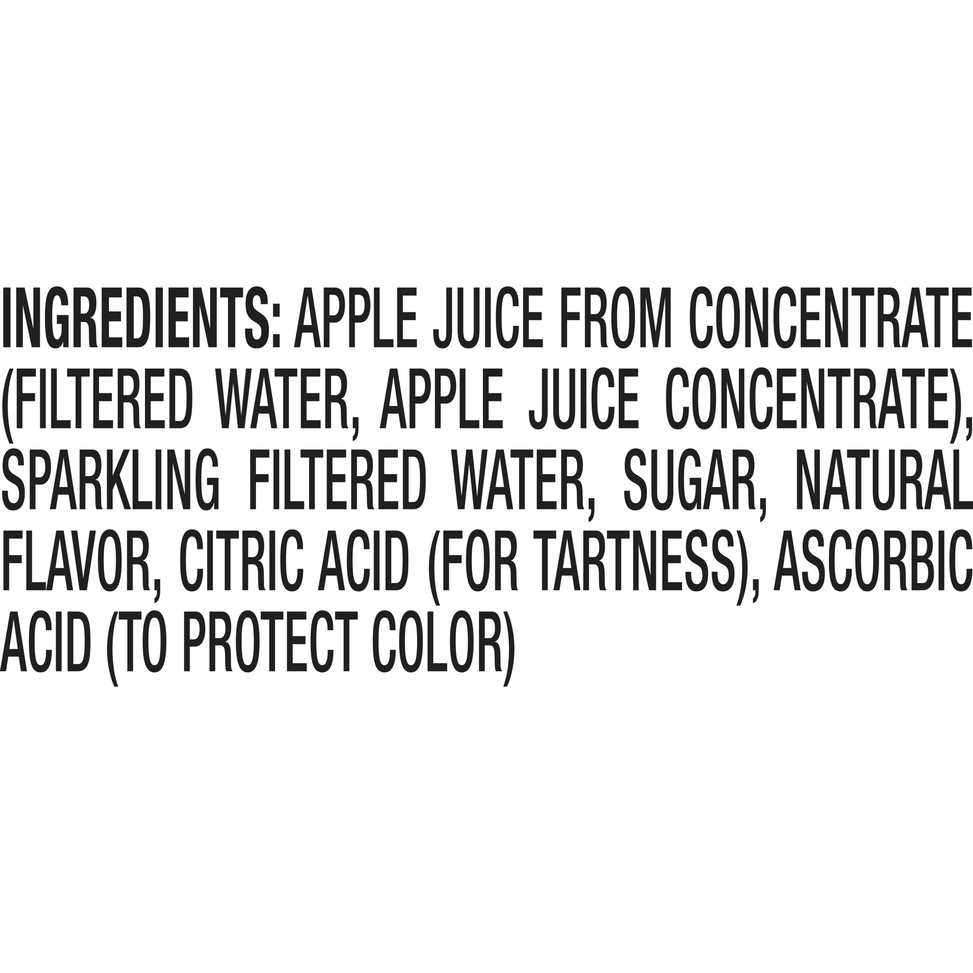 slide 4 of 7, Welch's Non-Alcoholic Sparkling Juice Cocktail, Crisp Apple, 25.4 fl oz Bottle, 25.4 fl oz