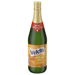 Welch's Non-Alcoholic Sparkling Juice Cocktail, Crisp Apple, 25.4 fl oz Bottle