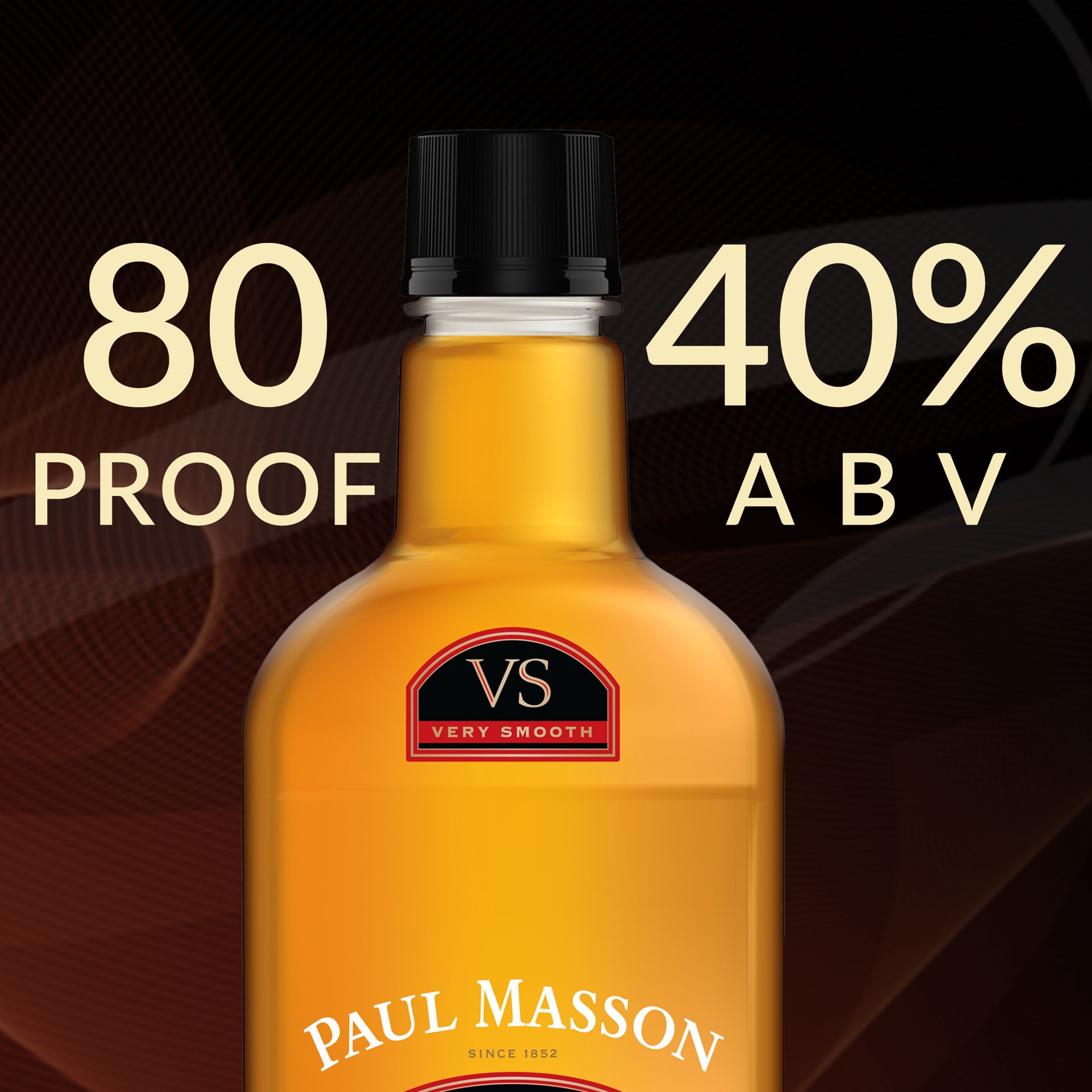 slide 3 of 4, Paul Masson Grande Amber Brandy, 750 ml