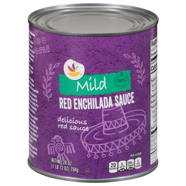 slide 1 of 1, Our Brand Mild Red Enchilada Sauce, 28 oz