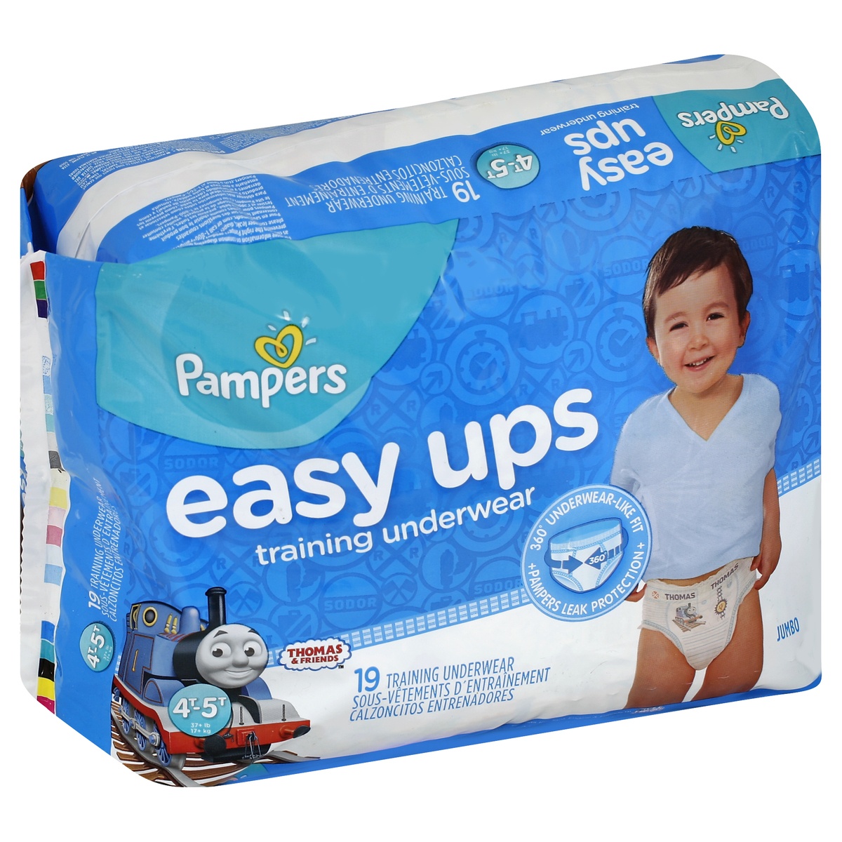 slide 1 of 1, Pampers Training Underwear 19 ea, 19 ct