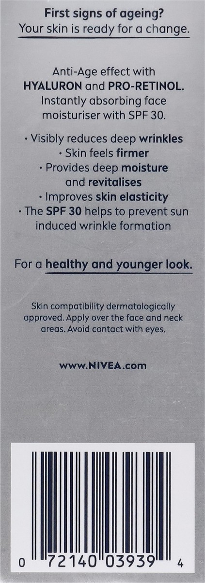slide 2 of 12, Nivea Men Age Defense Daily Face Moisturizer W/Spf, 1.7 oz