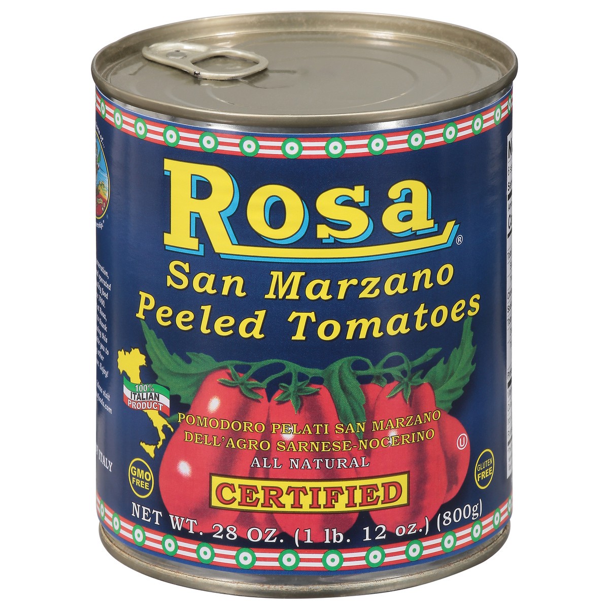 slide 9 of 13, Rosa San Marzano Peeled Tomatoes 28 oz, 28 oz