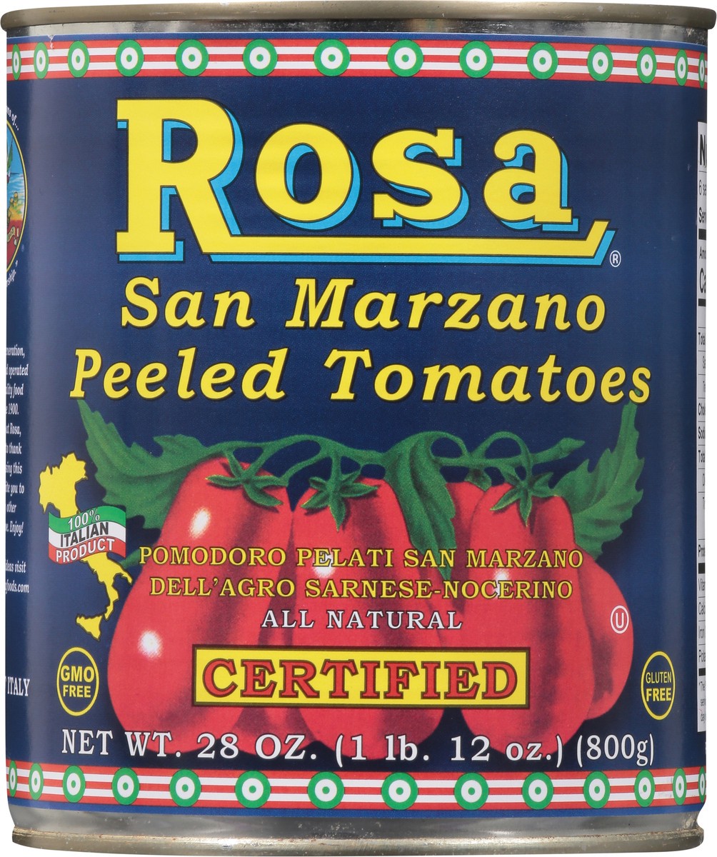 slide 10 of 13, Rosa San Marzano Peeled Tomatoes 28 oz, 28 oz