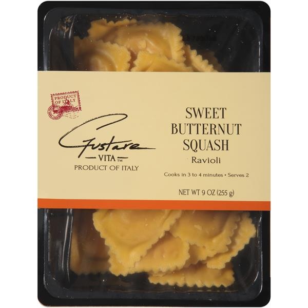 slide 1 of 1, Gustare Vita Sweet Butternut Squash Ravioli, 9 oz