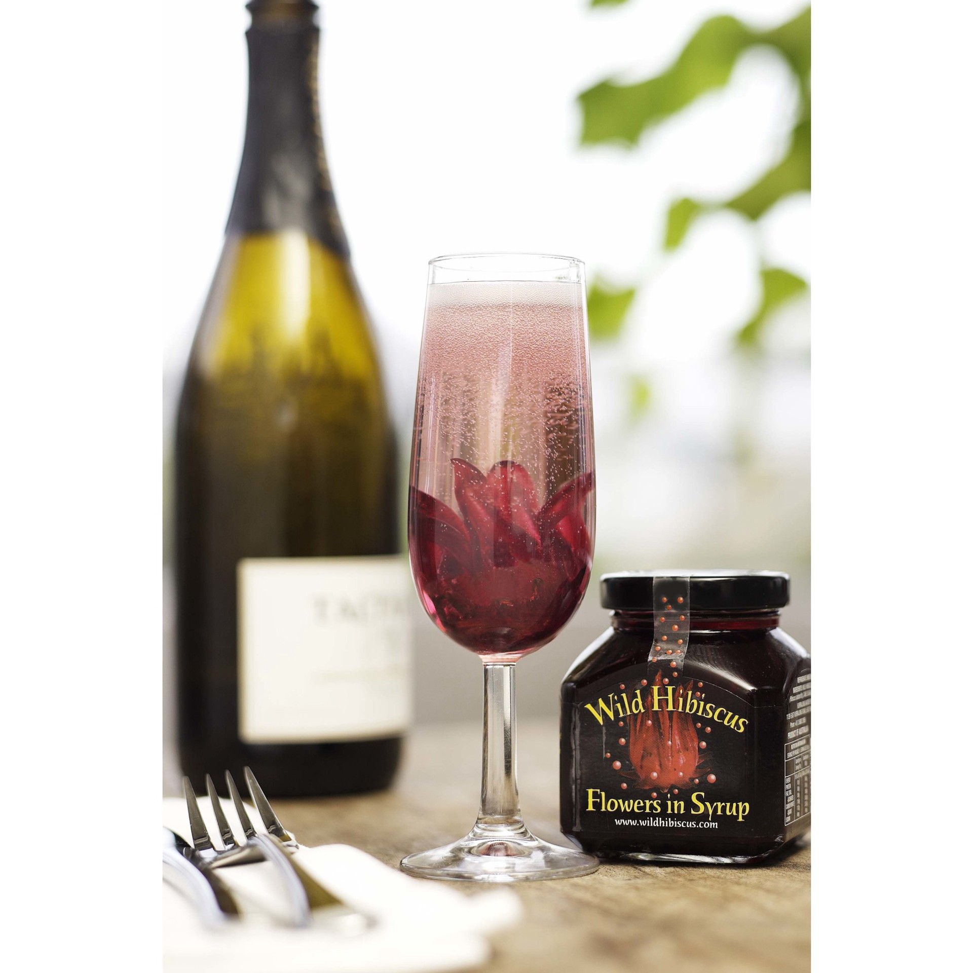 slide 3 of 3, Distributed Consumables Wild Hibiscus Flower In Syrup, 8.8 oz