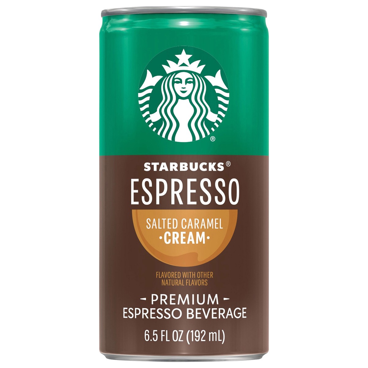 slide 8 of 8, Starbucks Doubleshot Espresso Premium Espresso Beverage Espresso & Salted Caramel Cream - 6.5 fl oz, 6.5 fl oz