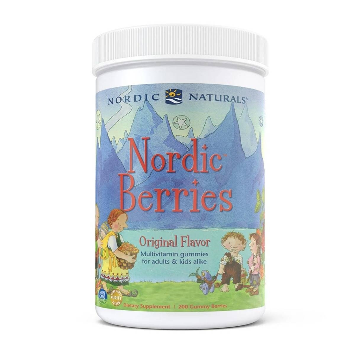 slide 1 of 2, Nordic Naturals Nordic Berries Kids Multivitamin Gummies, 200 ct