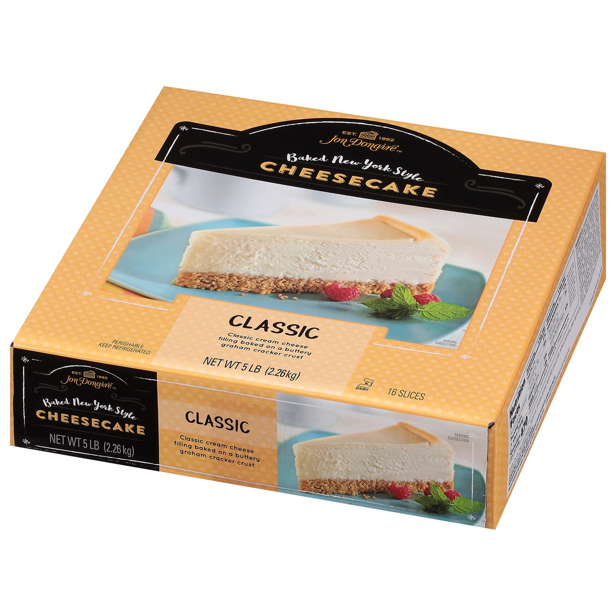 slide 7 of 13, Jon Donaire Classic Cheesecake 16 ea, 16 ct