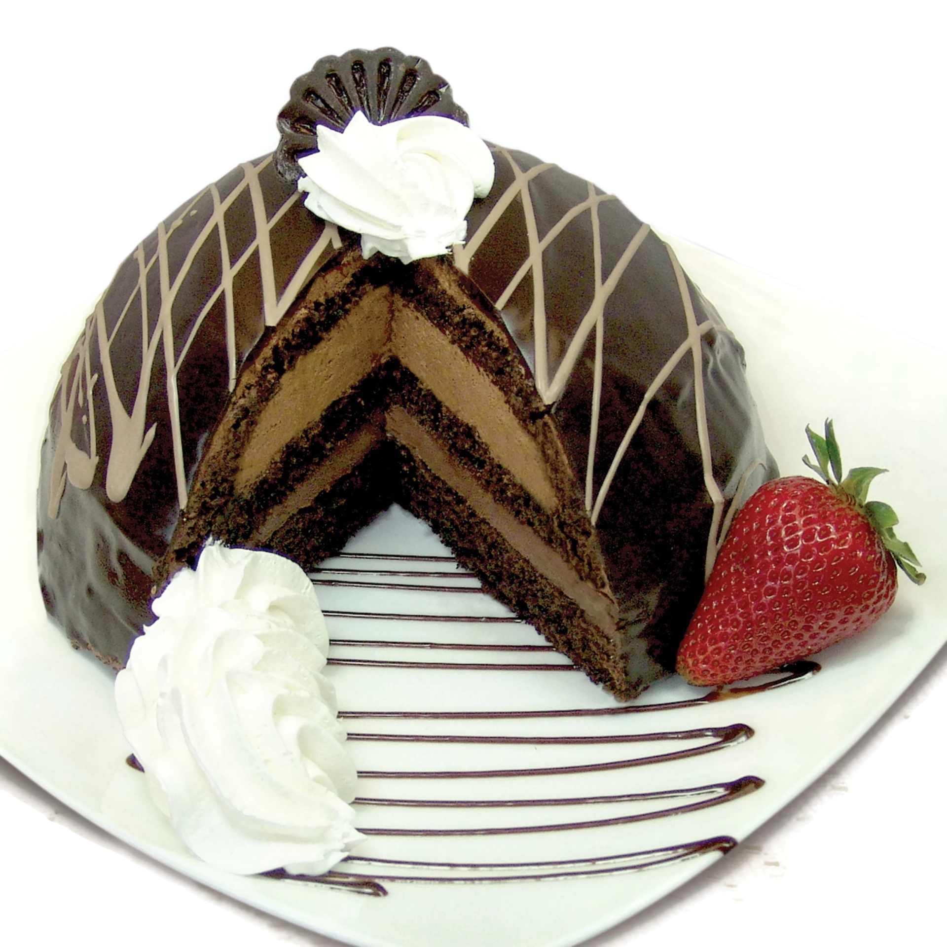 slide 1 of 1, Bakehouse Chocolate Truffle Bomb Cake 7, 47.52 oz