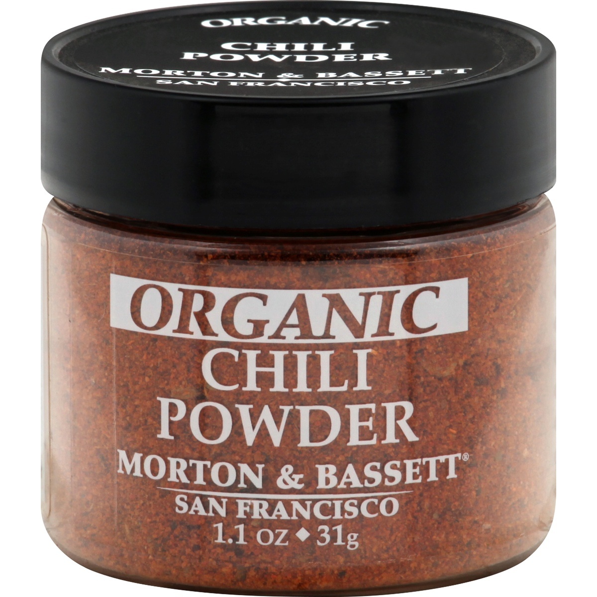 slide 1 of 1, Morton & Bassett Chili Powder 1.1 oz, 1.1 oz