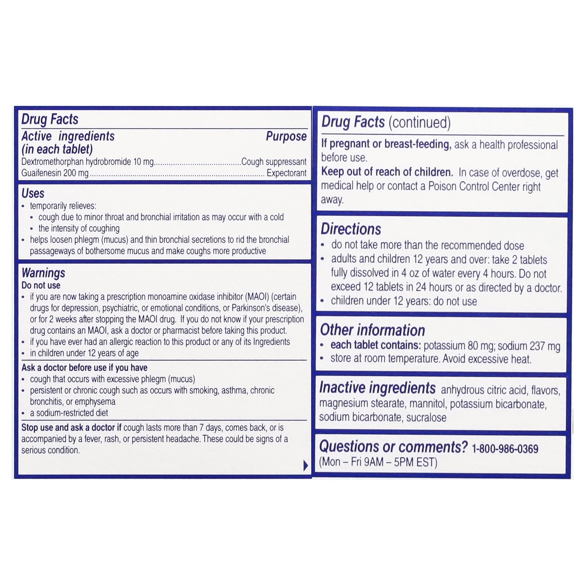 slide 10 of 13, Alka-Seltzer PowerFast Fizz Maximum Strength Cool Blueberry Pomegranate Flavor Cough & Chest Congestion 24 ea, 24 ct