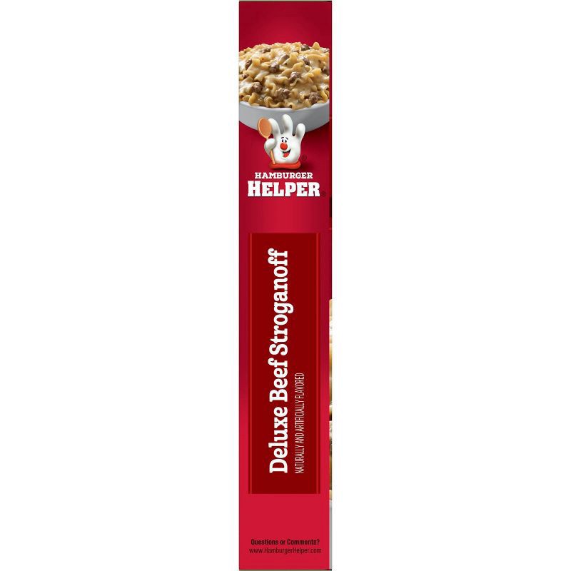 slide 5 of 6, Hamburger Helper Deluxe Beef Stroganoff Pasta Meal Kit 5.5 oz, 5.5 oz