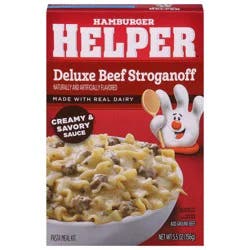 Hamburger Helper Deluxe Beef Stroganoff Pasta Meal Kit 5.5 oz