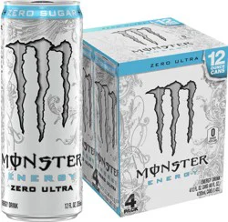 Monster Energy Ultra Zero Ultra 6/4/12oz