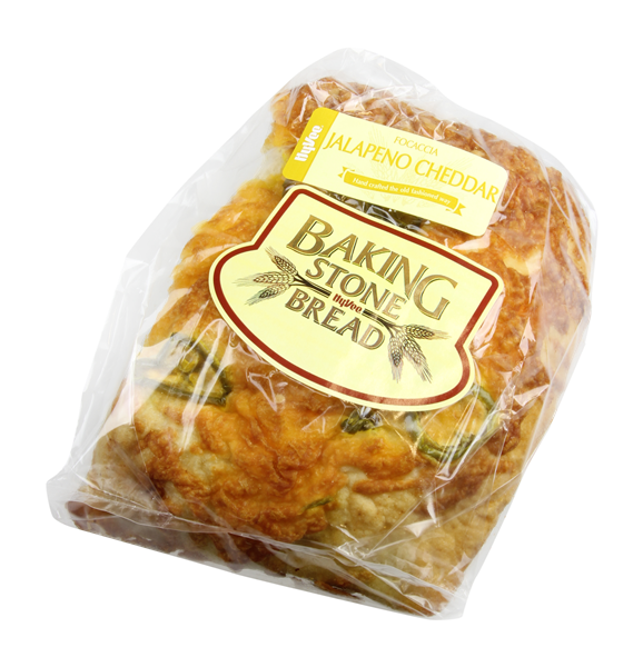 slide 1 of 1, Jalapeno & Cheese Focaccia Demi Loaf, 3 oz