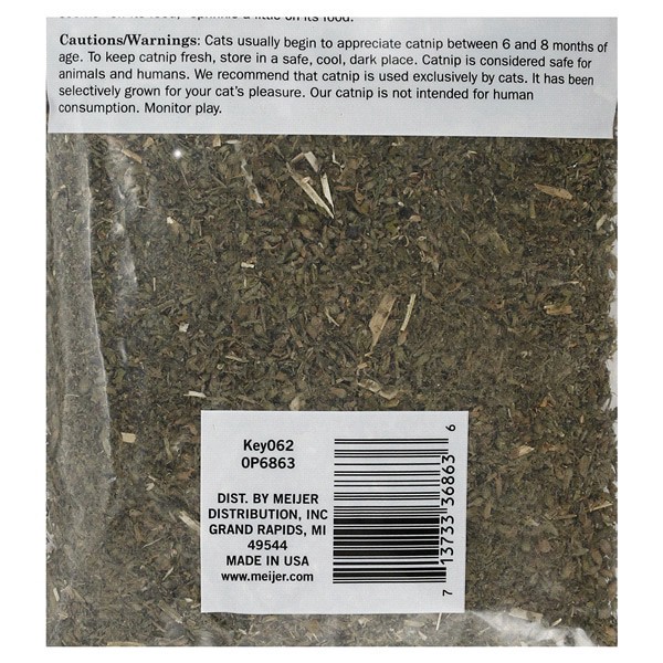 slide 5 of 5, Meijer 100% Natural Catnip, 1.25 oz