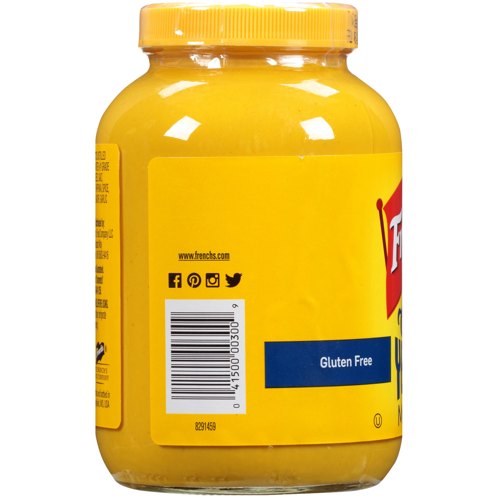 slide 5 of 6, French's Classic Yellow Mustard Jar, 24 oz