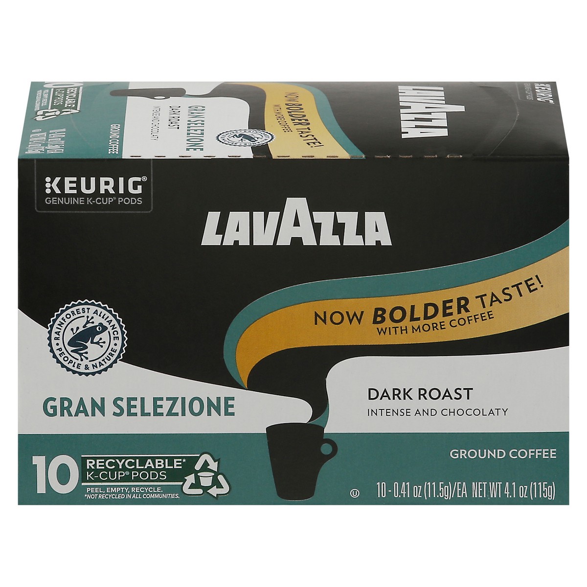 slide 4 of 16, Lavazza K-Cup Pods Dark Roast Ground Coffee Pods - 10 ct, 10 ct