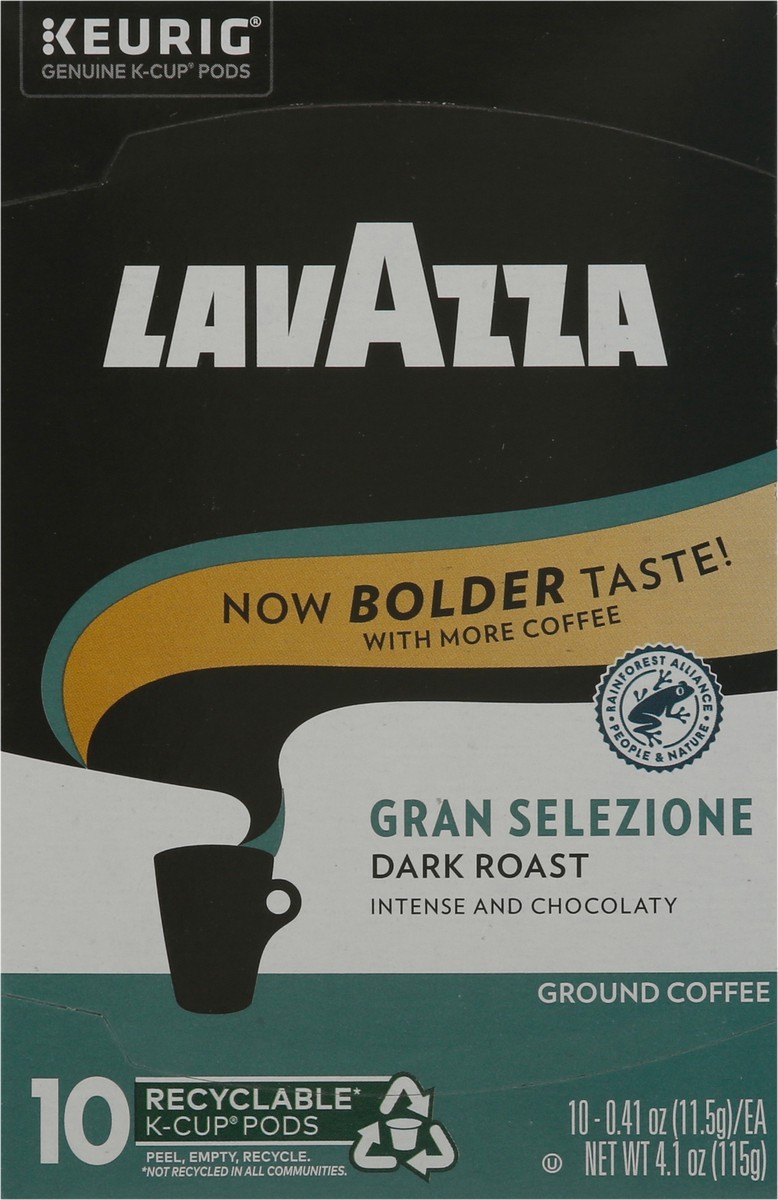 slide 6 of 16, Lavazza K-Cup Pods Dark Roast Ground Coffee Pods - 10 ct, 10 ct