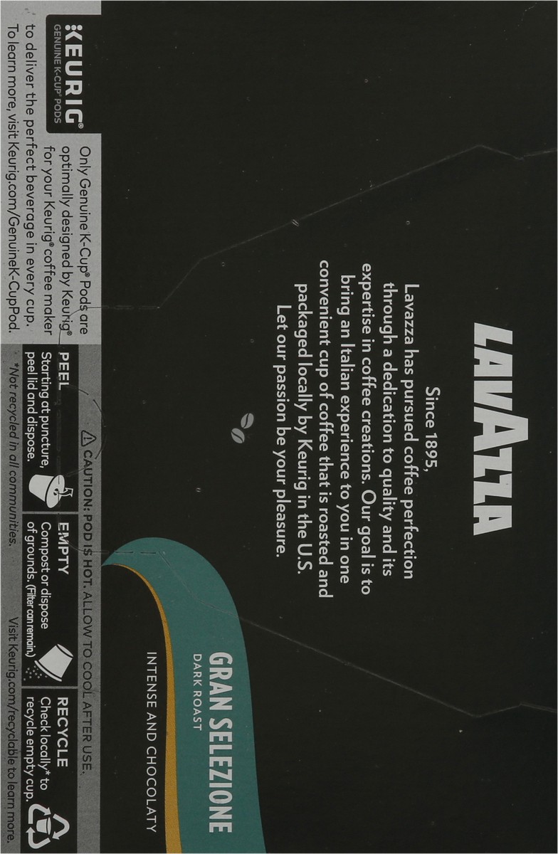 slide 12 of 16, Lavazza K-Cup Pods Dark Roast Ground Coffee Pods - 10 ct, 10 ct