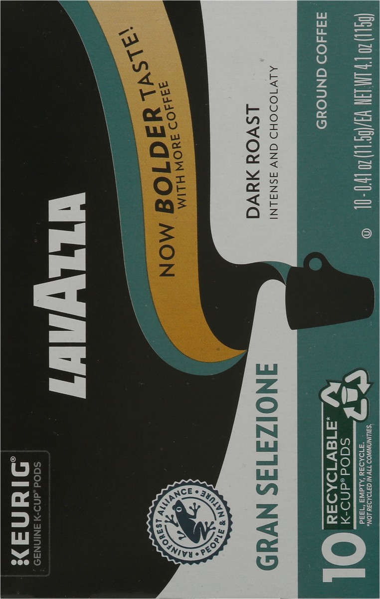 slide 2 of 16, Lavazza K-Cup Pods Dark Roast Ground Coffee Pods - 10 ct, 10 ct