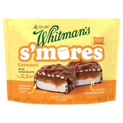 WHITMAN'S S'Mores Caramel Milk Chocolate Candy Bag