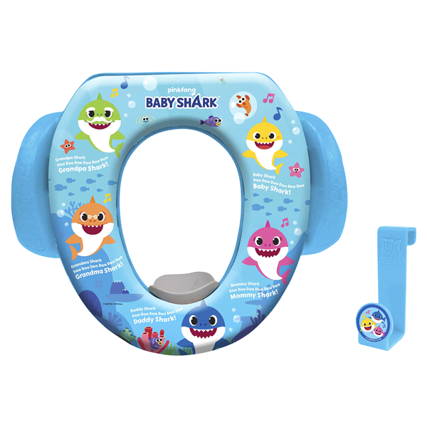 slide 1 of 1, Baby Shark Soft Potty, 1 ct