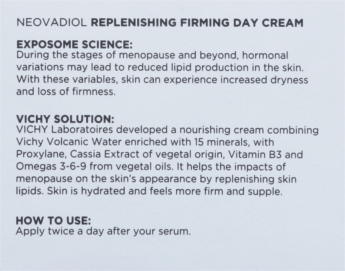 slide 8 of 9, Vichy Neovadiol Firming Replenishing Day Cream 1.69 fl oz, 1.69 fl oz