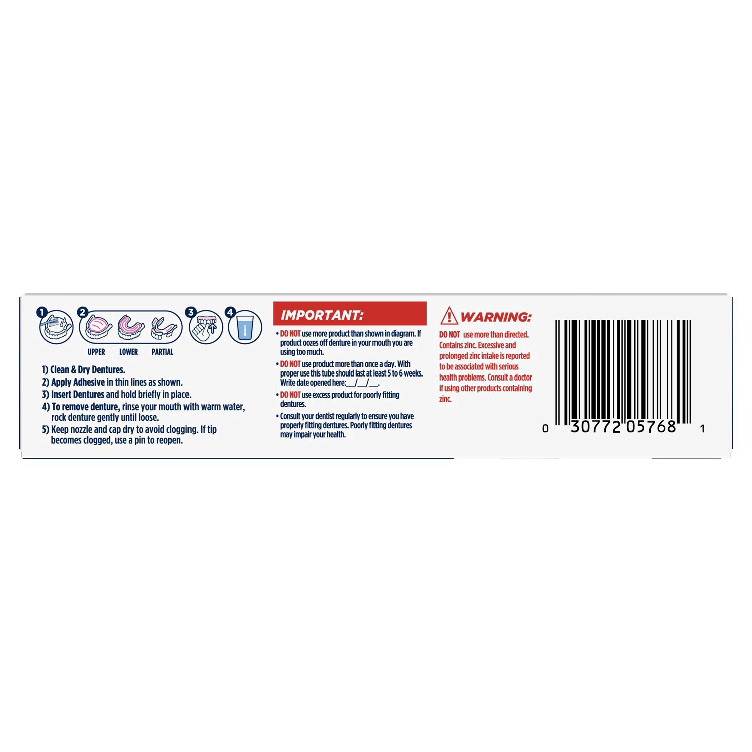 slide 47 of 72, Fixodent Professional Ultimate Denture Adhesive Cream for Full and Partial Dentures, 1.8 oz